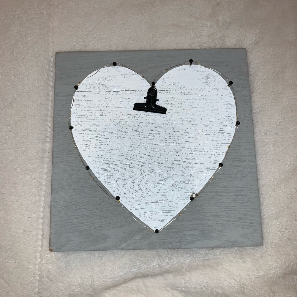 Heart picture frame